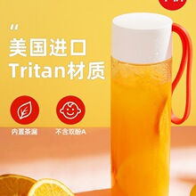 水杯2025新款夏女学生便携运动过滤茶杯儿童耐摔幼儿园杯子男847