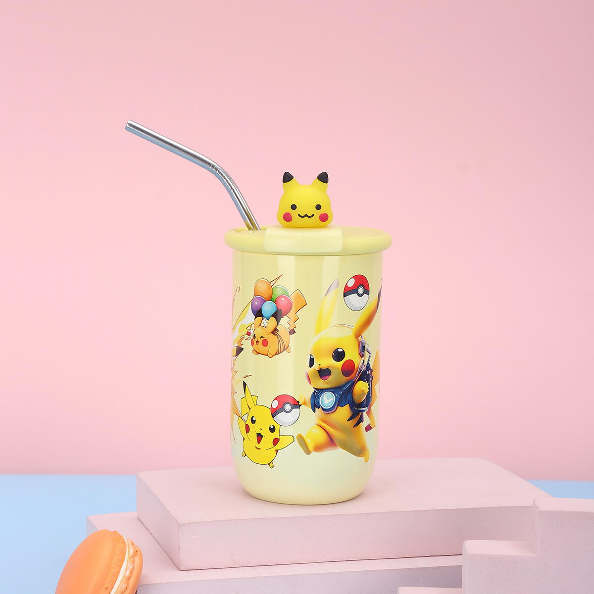 Taza termo Sanrio Kulomi Taza de agua nueva para niños Botella de agua aislante portátil de alto valor para niñas Regalo de cumpleaños