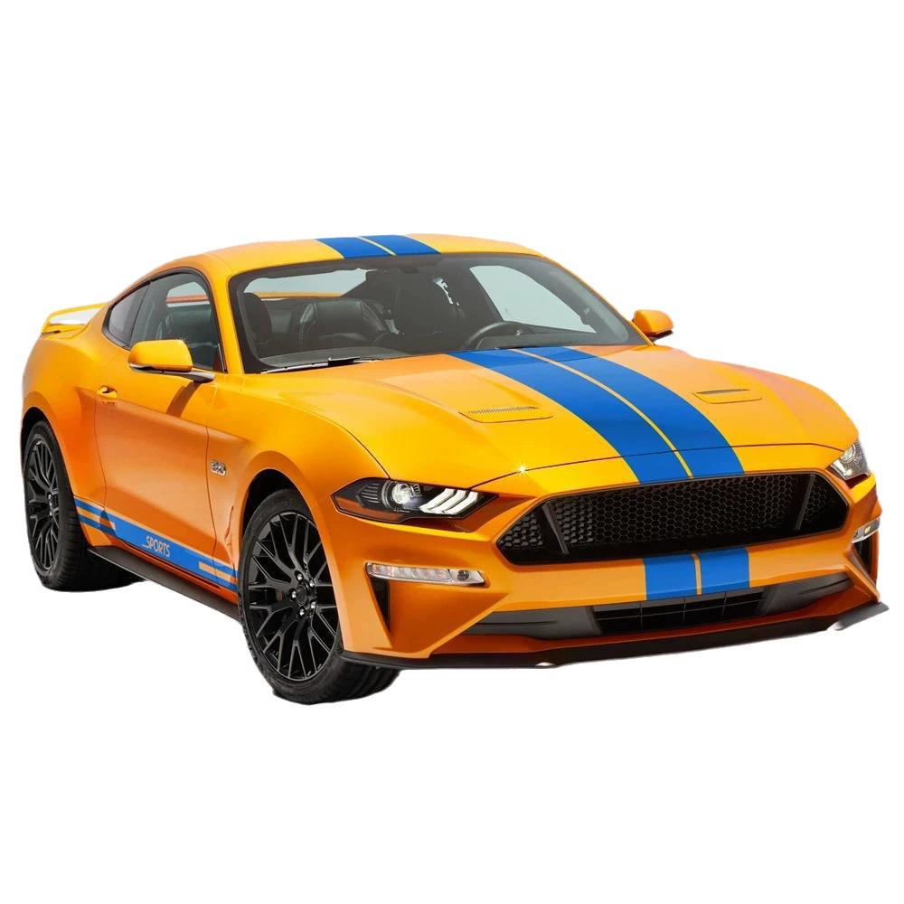 Подклейка-значок для Ford Mustang, наклейка на капот, наклейка на кузов, спортивная машина, наклейка на боковую юбку
