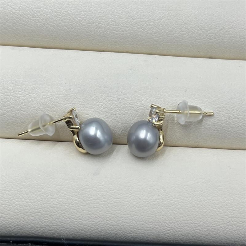 2g Weight Ear Studs Classification 1 Pair Quantity Wedding, Daily Occasion Pearl Pattern All Seasons Season Women's Gender Elegant, Simple Style Style 1 Pair Freshwater Pearl Earrings Pearl Ear Studs 16