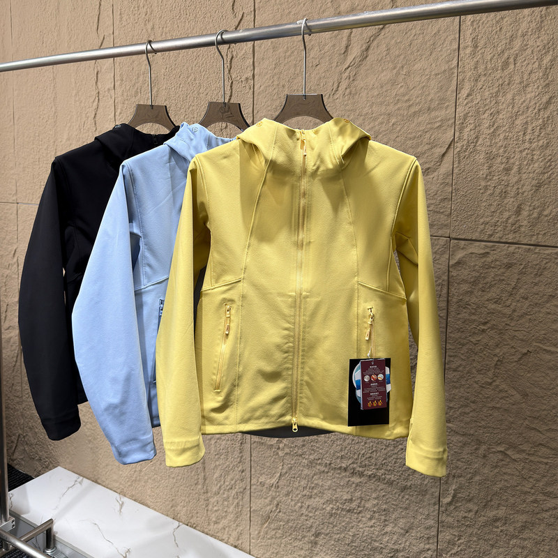 Women's Softshell Jacket Hooded Zipper Windproof Coat Outdoor Commuting Casual Jacket Top Women's Softshell Jacket Hooded Zipper Windproof Coat Outdoor Commuting Casual Jacket Top