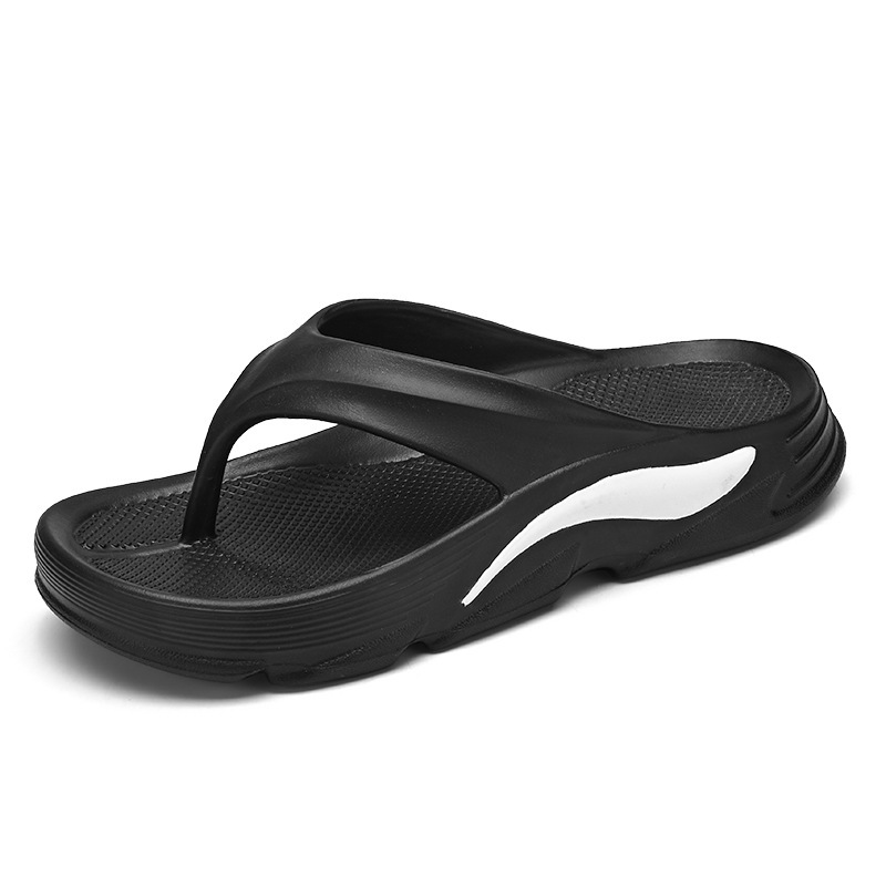 Zapatillas de flip flop para hombres 2024 nuevo tipo de verano antideslizante de fondo suave de playa para hombres zapatillas de clip especial al aire libre