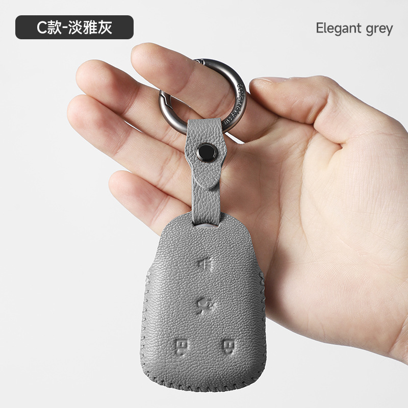 C타입 - 가죽버클 스타일 [우아한 그레이]