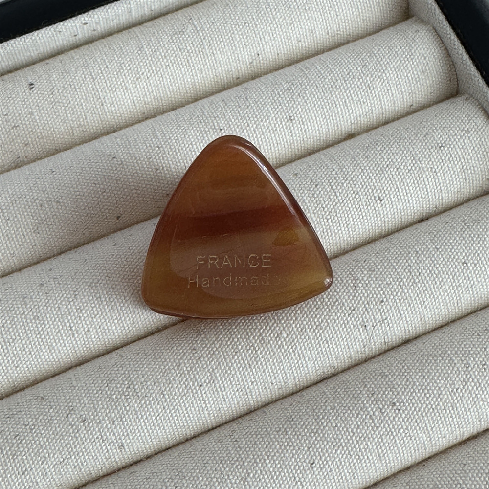 Stile coreano oro standard acetato piccolo triangolo carino tutto abbinato principessa testa mini clip forcina accessori per capelli quotidiani Nuovo_voghion.com