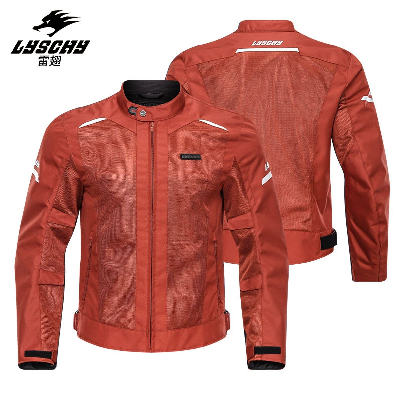 Summer jersey for men and women, breathable racing car, retroreflective jacket, fall protection
