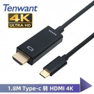 1.8 m 3.1USB to HDMI Adapter Cable type-c to HDMI HD Converter Cable 4K Video Converter Cable