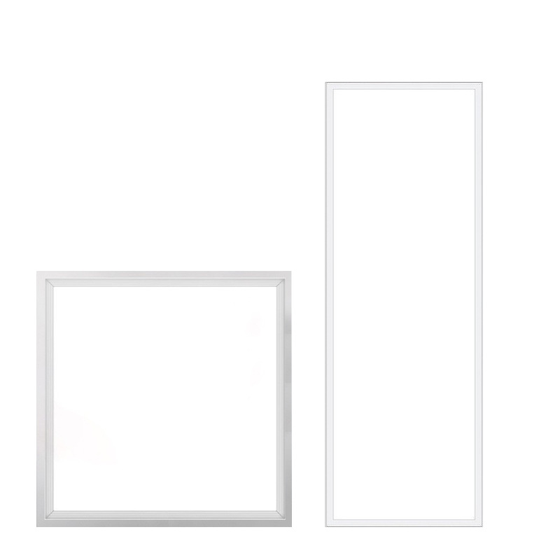 Panel de luz LED 600x600, luz de techo integrada empotrada, luz para cocina y baño, luz de oficina 30x30, placa de aluminio con refuerzo, luz directa
