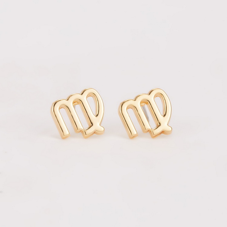 Wholesale Jewelry 1 Pair Fashion Constellation Alloy Ear Studs display picture 13