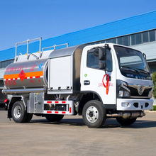 四驱飞机加油车不锈钢罐体可运输航空汽煤油移动式油罐运输车厂家