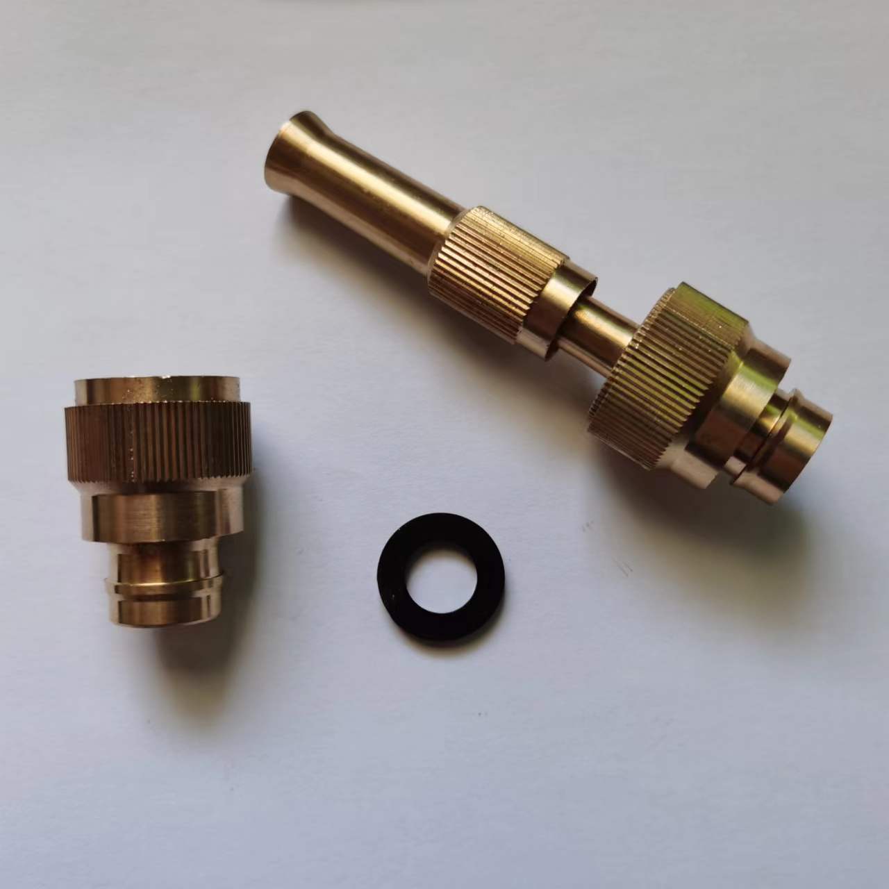 高压直喷纯铜水枪洗车冲洗家用浇花园林可调节水管喷头泡壳套装