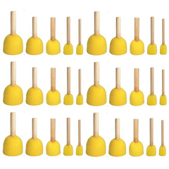 Children's Art Sponge Painting Stamp Brush Drawing Doodle Tools Mushroom Head Stamp Kindergarten DIY Stamping Printing