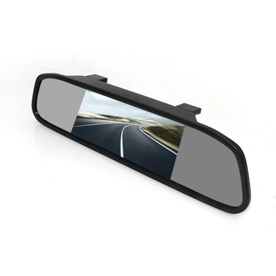 4.3 inch 5 inch Car Rearview Mirror Display rear view car reversing Image Display DVD rear view display (Car display) - 43-inch-rearview-mirror