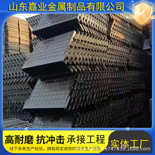 Factory Direct Supply Anti-Fall Ductile Iron Manhole Cover Round Square Rain Sewage Manhole Cover Set Grate Three-Piece Set