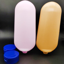 500ml倒立瓶 免洗洗手液塑料瓶   沐浴露瓶 PE瓶 扁瓶 洗发水瓶