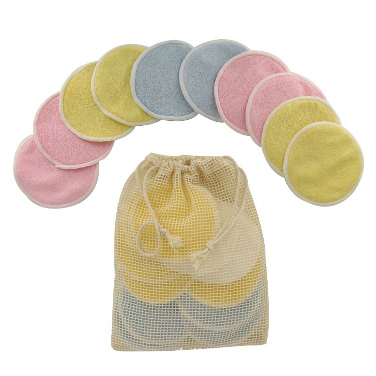 天鹅绒竹炭纤维圆筒卸妆棉垫竹棉卸妆垫竹筒全棉水洗竹纤维卸妆垫