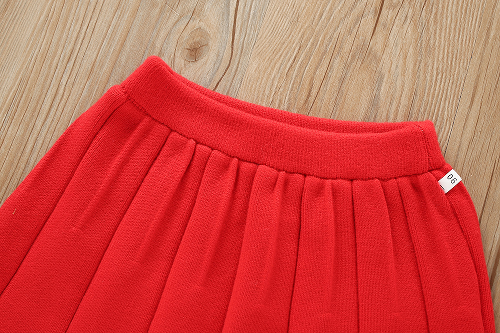 480g Weight Kids Clothing Sets Children's Clothing Type Long Sleeve Sleeve Length Polyacrylonitrile Fiber Fabric Type Skirt Sets Sets Type 2 Pieces Set Quantity Holiday, Daily, Selfie Occasion Round Neck Neckline Regular Fit Fit Type Heart Shape Pattern Winter, Spring, Autumn Season Girl'S Gender Casual, Elegant, Cute Style Casual Elegant Cute Heart Shape Polyacrylonitrile Fiber Girls Clothing Sets 13