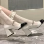 新款春季法式复古女单鞋
