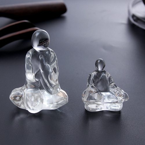 Zen enlightenment incense insert creative glass household incense tea ceremony room aromatherapy standing incense ornaments backflow incense tea ceremony accessories