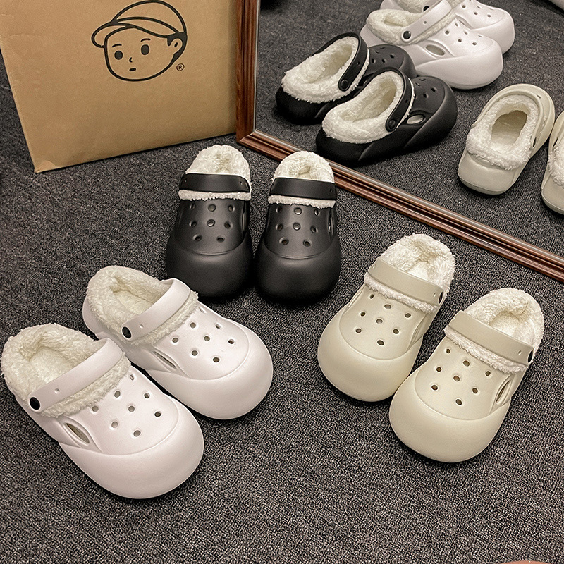 保温棉拖鞋防水女秋冬季2025新款室内家居保暖鞋防滑冬天棉拖男|undefined