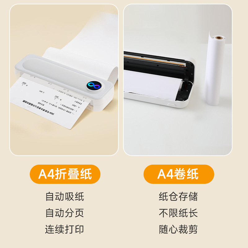 Multifunctional handheld smart printer, bluetooth