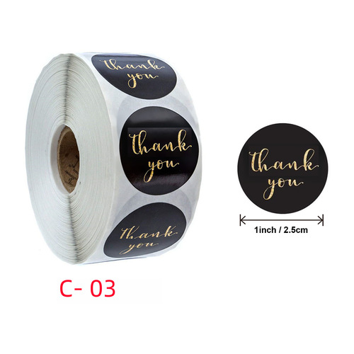 Bulk wholesale Amazon colored foil sticker labels with gold foil, 1-inch self-adhesive labels
