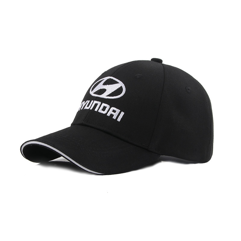 Gorra de béisbol Zefei Wu bordada con logo de coche HYUNDAI para hombre