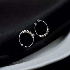 Adorable to sprout~ Ring Set Lightweight Niche Exquisite Heart-Shaped Index Finger Ring Korean Ins Female Personality New Arrival