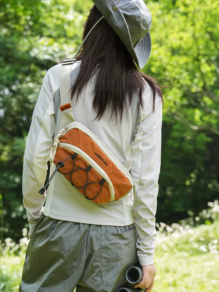 Outdoor Lightweight Children's Chest Bag, Sports Style Cycling Waist Bag, Boys' Casual Versatile Crossbody Bag, Lightweight Backpack for Women