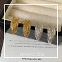 重工多层弧形珠粒耳扣