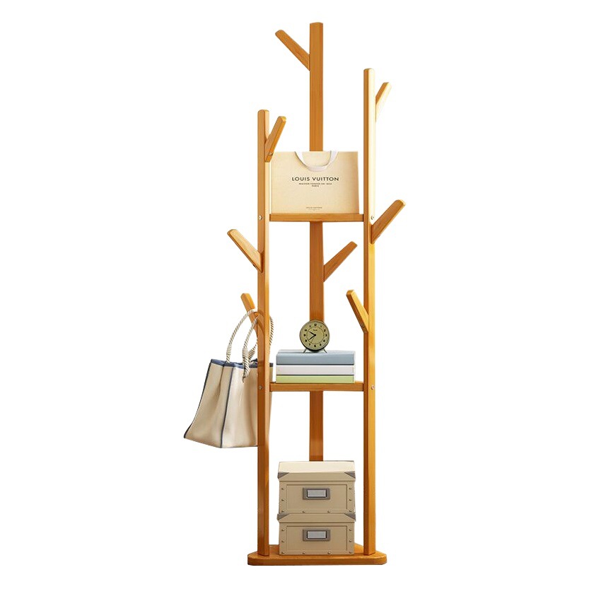 Percha de piso simple perchero hogar alquiler habitación percha bolsa de almacenamiento estante multifuncional sombrero
