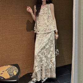 连衣裙;半身裙;时尚休闲套装