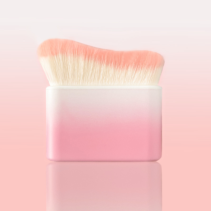 Brush de maquillaje, brocha de base, crema BB sin costuras, cuidado de la piel, cepillo corporal, crema hidratante, no coma polvo, base líquida, gran ola