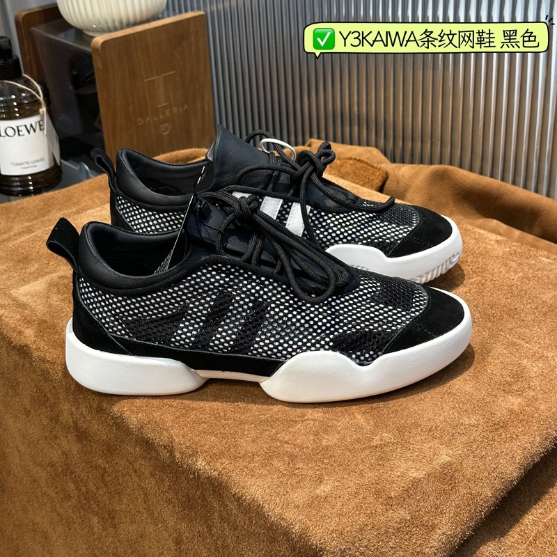 2025春夏新商品y 3kaiwa山本耀司男女同モデルネットファッションカジュアルシューズJQ2428|undefined