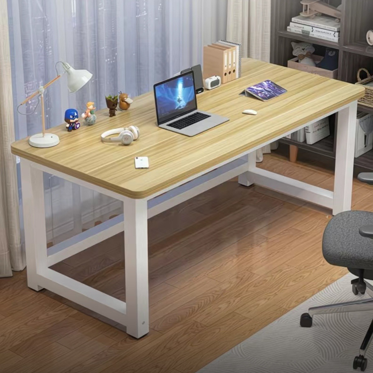 Computer Desk Double Desktop Simple Desk Bedroom Home Study Table Simple Writing Table Rectangular Desk