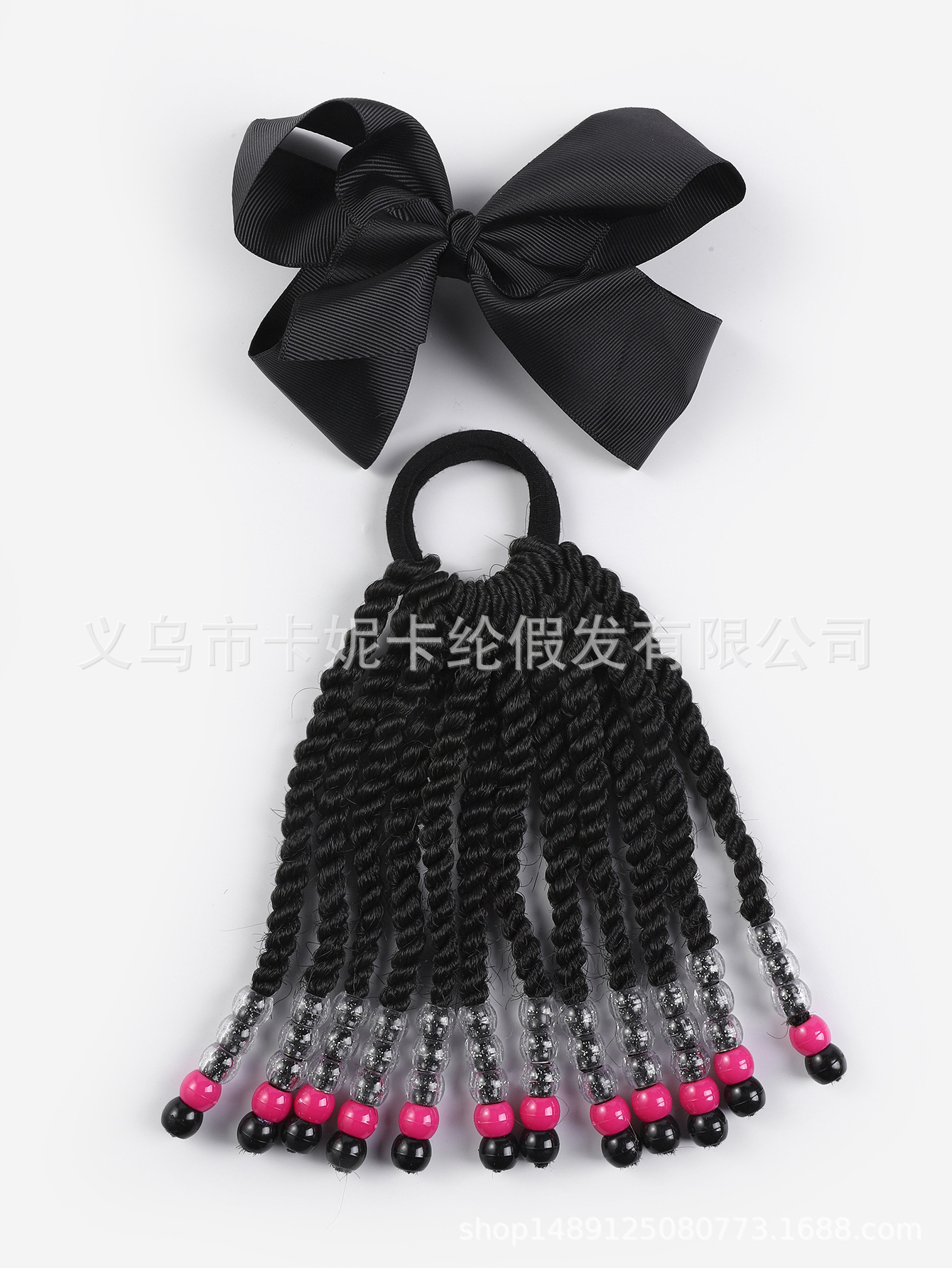 2024 nuevos niños africanos cuentas de trenza sucia cola de caballo de 14 pulgadas peloca peluca NEWLOOK