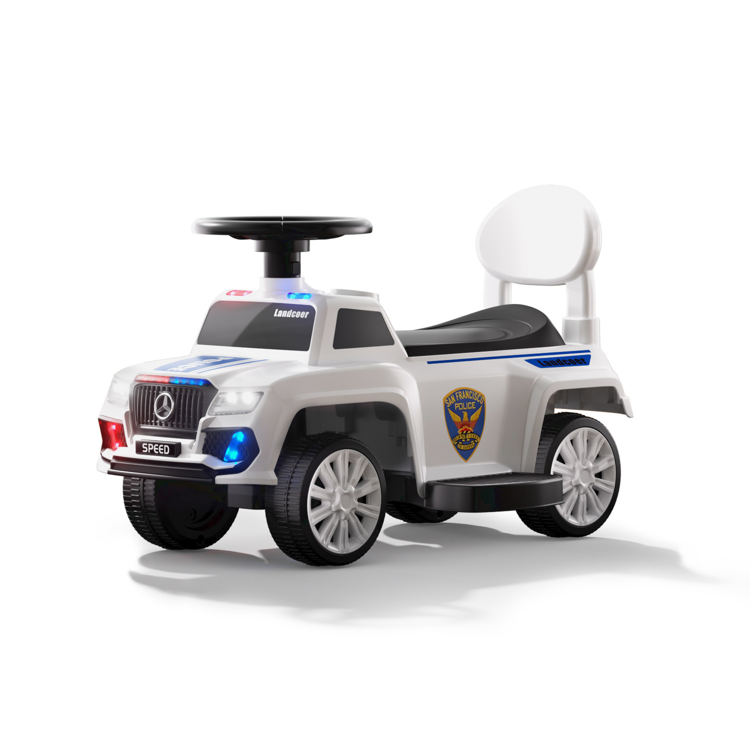 Nuevo patín eléctrico para niños patín anti-rollback puzzle educación temprana protección de seguridad caminante motocicleta de playa