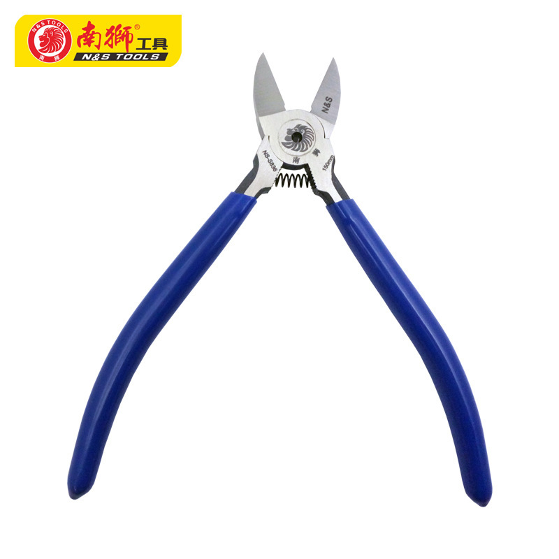 南狮水口钳迷你5寸6寸7寸薄刀水口钳电子钳剪切钳斜口钳电工钳