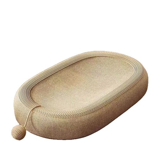 Sisal Cat Scratch Board Bed Cat Bed Integrated Durable Cat Nail Board Hemp Rope Cat Toy No Shedding Scratch-resistant All-Season Universal
