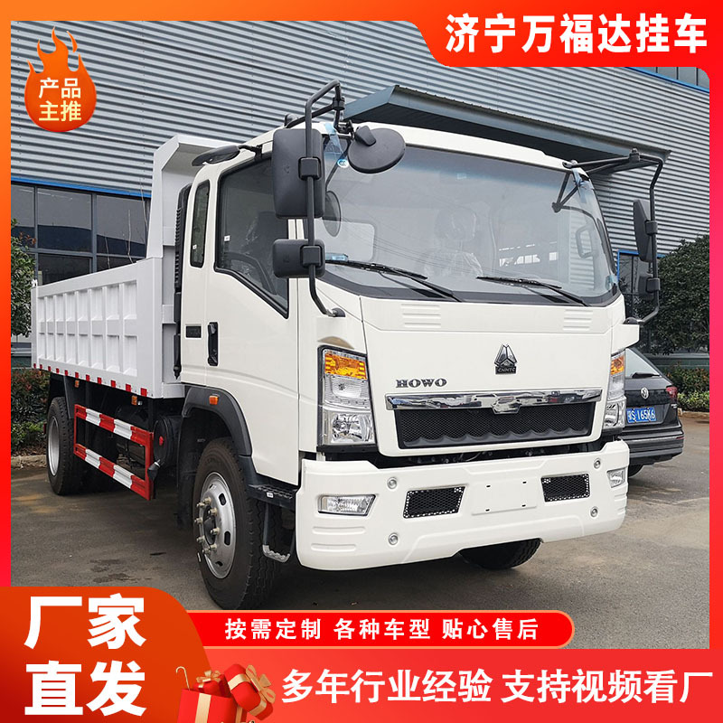 Transfer Right Cockpit Mine Engineering Vehicle 10 Wheel Slag Transport Truck 371 Hp Dump Garbage Truck