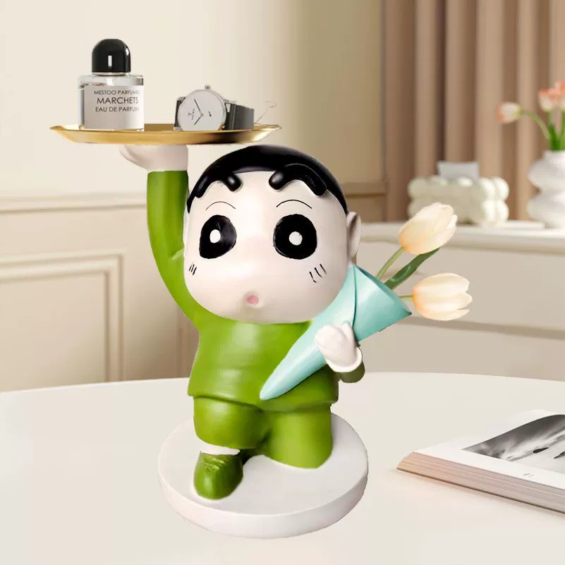 Декоративный органайзер для прихожей Crayon Shin-chan, лёжа или на поднятой ноге, в нескольких цветах