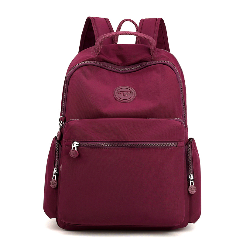 Colorful Fox2024 New Fashion Trend Large Capacity Backpack Travel Can be carried with a pull rod_voghion.com