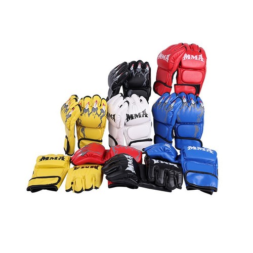 Boxing gloves half finger MMA gloves sandbag sparring thick adult gloves fighting gloves UFC