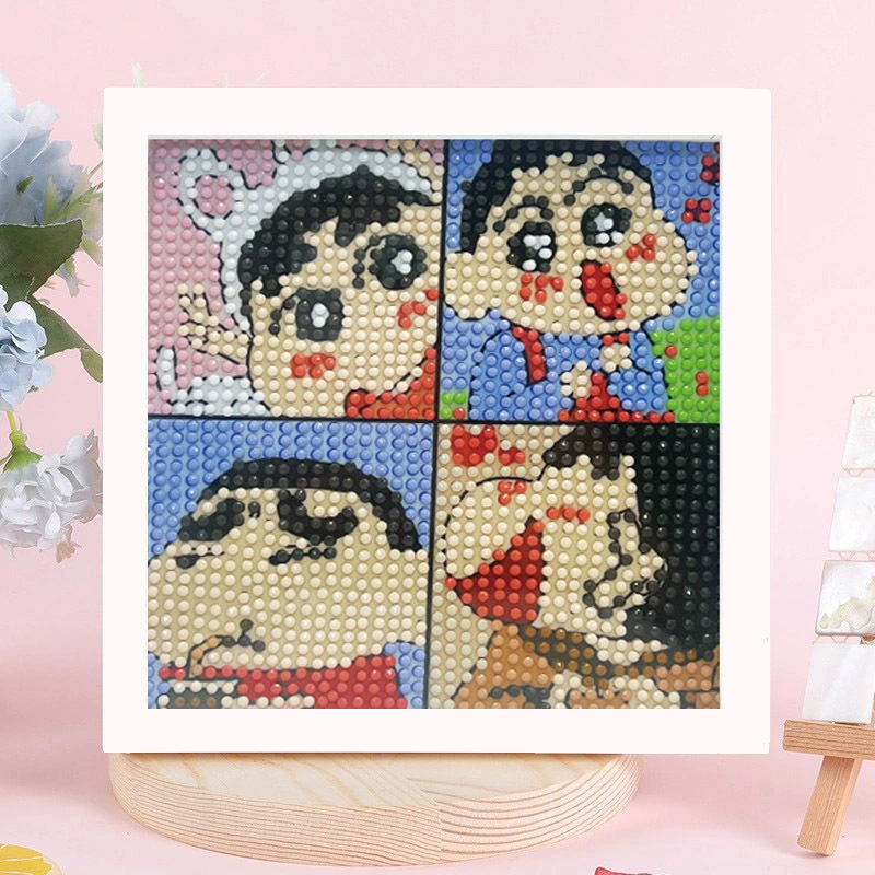 Мультяшная умная игрушка, DIY, новая коллекция, детское handmade diy, украшенная бриллиантами
