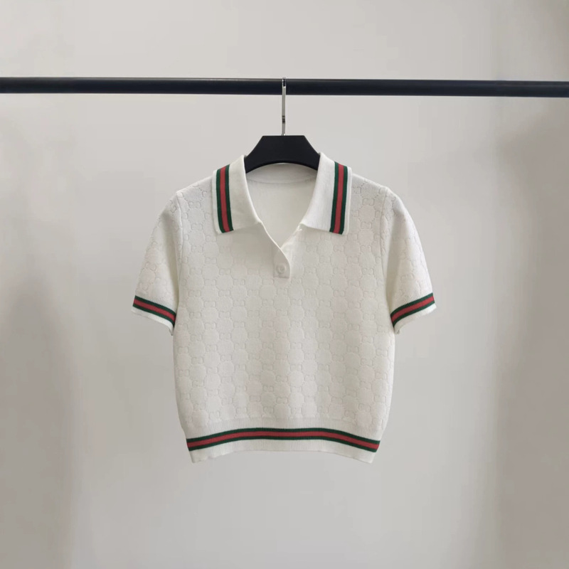 Spring and Summer New Style Nanyou High-End Pleated Short Skirt Set, Fashionable and Sweet College Style, Turn-Down Collar, Knitted Short-Sleeve Trendy Outfit Spring and Summer New Style Nanyou High-End Pleated Short Skirt Set, Fashionable and Sweet College Style, Turn-Down Collar, Knitted Short-Sleeve Trendy Outfit