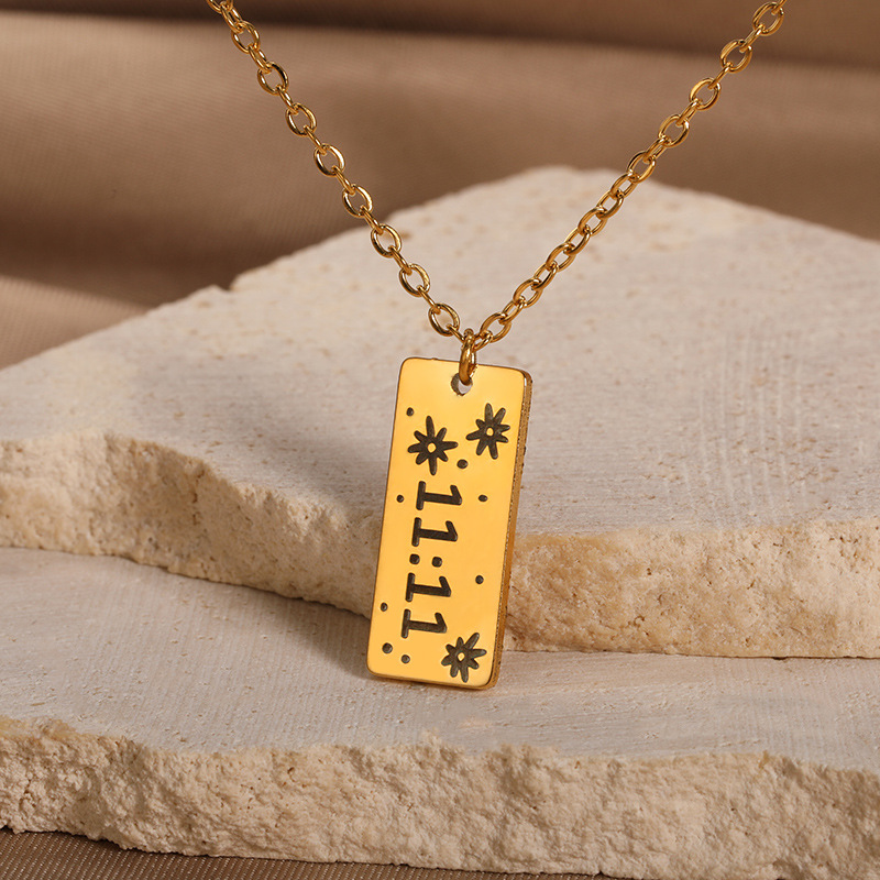 6g Weight 0.03µm-0.05µm Gold Plating Thickness PVD Coated Gold Plating Process Lobster Trigger Clasp Closure Clasp Closure Type Real Gold Plated Plating Material 304 Stainless Steel Pendant Material Pendant Necklace Classification 304 Stainless Steel Chain Material cable chain Chain Type 1 Piece Quantity Holiday, Daily Occasion 304 Stainless Steel Material Number Pattern All Seasons Season Women's Gender Vacation, Classic Style Style Waterproof Non Tarnish, Plating Craft PVD Coated Real Gold Plated Number 304 Stainless Steel Vacation Classic Style Waterproof Non Tarnish 304 Stainless Steel Lobster Trigger Clasp Closure Pendant Necklace 13