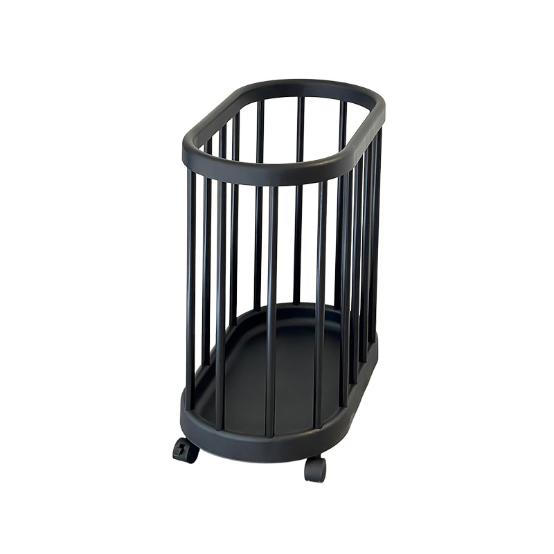 Cesta de ropa sucia para el hogar, cesto de almacenamiento de ropa sucia, baño impermeable, inodoro de gran capacidad, cesto de ropa sucia con ruedas estrechas