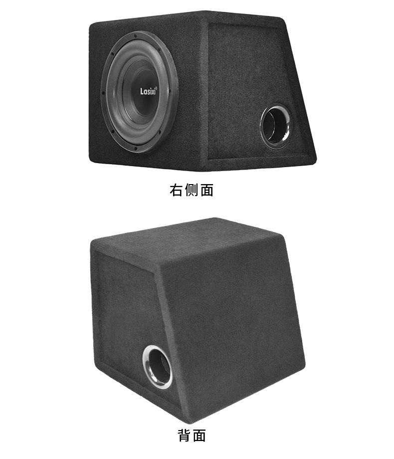 Thunder car subwoofer audio car 10 inch 12v active power amplifier high power speaker source manufacturers