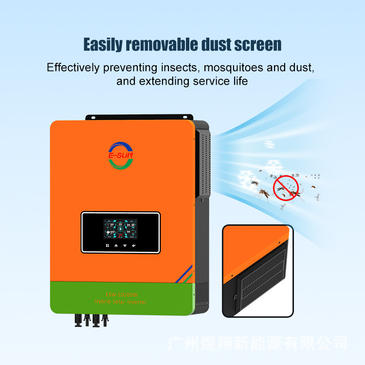 Yuxiang 10KW inversor solar de alta frecuencia fuera de la red almacenamiento de energía fotovoltaica doméstica debe soportar la conmutación fuera de la red