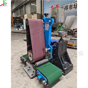 Metal flat polishing machine small desktop Belt grinding machine automatic metal parts polishing grinding machine