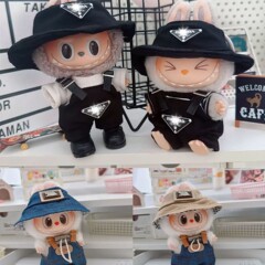 第一世代と第二世代のラブブ服ペンダント 17 センチメートルラブブ座りパーティーベビー服人形かわいいスーツ在庫あり